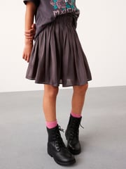 Charcoal Grey Metallic Skirt (3-16yrs) - Image 2 of 6