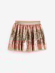 Gold Ombre Sequin Skirt (3-16yrs) - Image 6 of 7