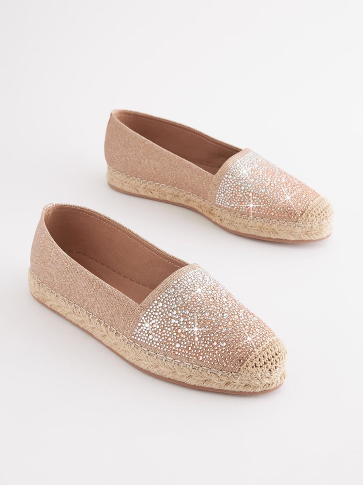Nude Cream Forever Comfort® Flat Espadrille Shoes - Image 1 of 5