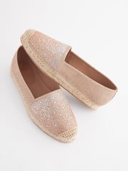 Nude Cream Forever Comfort® Flat Espadrille Shoes - Image 3 of 5