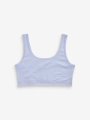 Pink/Purple Crop Tops 3 Pack (5-16yrs) - Image 2 of 7