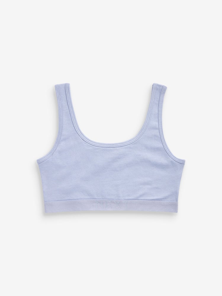 Pink/Purple Crop Tops 3 Pack (5-16yrs) - Image 2 of 7