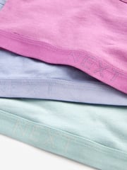 Pink/Purple Crop Tops 3 Pack (5-16yrs) - Image 6 of 7