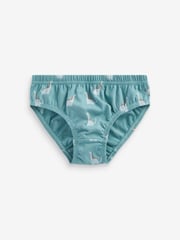 Neutral Dinosaur 100% Cotton Briefs 7 Pack (1.5-10yrs) - Image 6 of 10