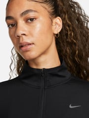 Nike Black Dri-FIT Swift Element UV Half Zip Running Top - Image 3 of 5