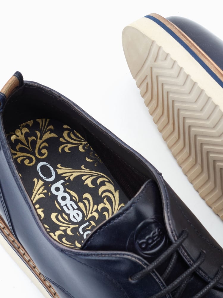 Base London Woody Lace Up Derby Shoes - Image 6 of 6