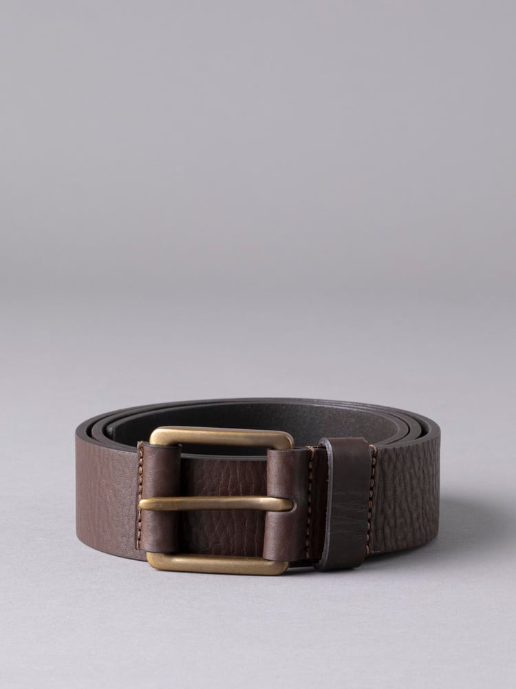 Lakeland Leather Brown Braithwaite Leather Belt - Image 1 of 3