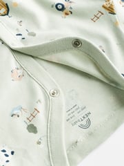 Mint Green Baby Sleepsuits 3 Pack (0-2yrs) - Image 7 of 12