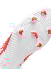 Nike Red Mercurial Superfly 9 Club Cream Ground Football Boots - Image 10 of 11