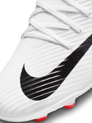 Nike Red Mercurial Superfly 9 Club Cream Ground Football Boots - Image 9 of 11