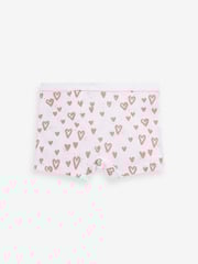 Pink Animal Print Short Briefs 5 Pack (2-16yrs) - Image 6 of 8