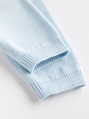 Blue & Navy 100% Cotton Cardigans 2 Pack (0mths-3yrs) - Image 5 of 7