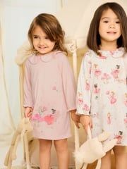 Pink/Cream Fairy Nighties 2 Pack (2-12yrs) - Image 2 of 6