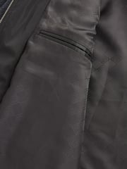 Navy Blue Signature Wool Rich Textured Epsom Overcoat - Image 11 of 12