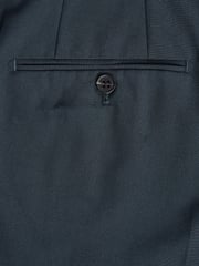 Teal Blue Tailored Fit Suit: Trousers - Image 6 of 8