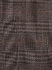 Brown Trimmed Check Suit: Waistcoat - Image 12 of 12