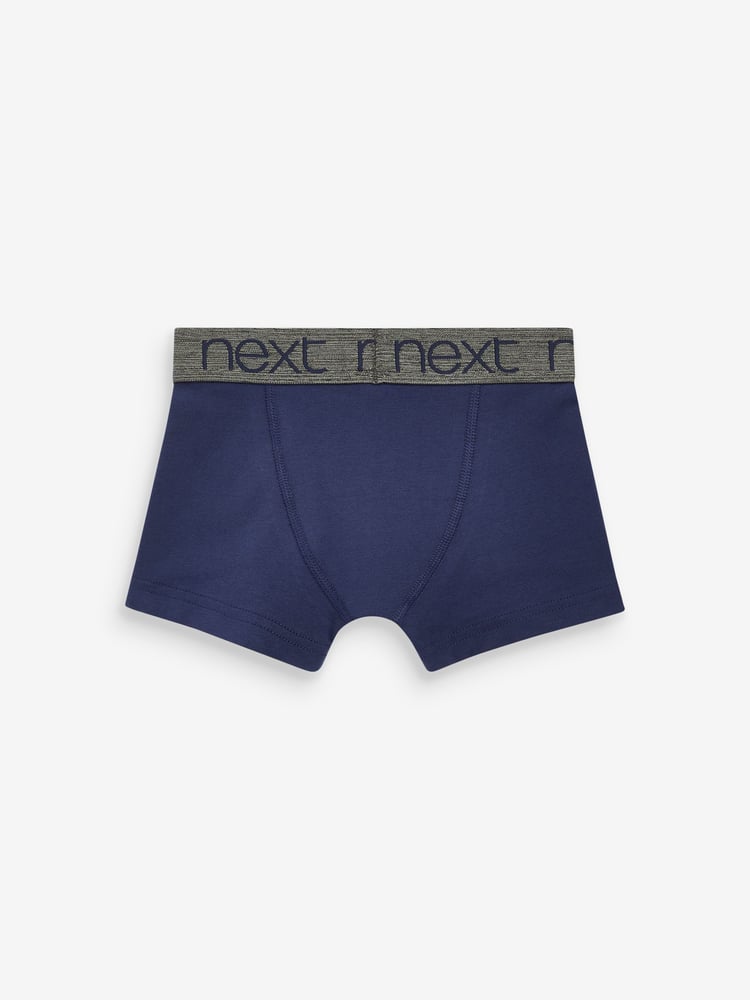 Navy Blue Trunks 5 Pack (2-16yrs) - Image 2 of 3 Navy Blue Trunks 5 Pack (2-16yrs) - Image 2 of 3