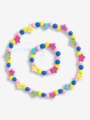 JoJo Maman Bébé Pink/Yellow Toddler Necklace Set - Image 1 of 1