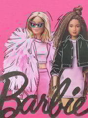 T-Shirt mit Barbie-Charakter-Logo aus 100 % Baumwolle - Bild 5 von 5