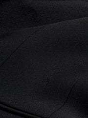 Black Tailored Crepe Single Breasted Blazer - Image 5 of 6