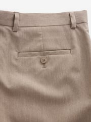 Stone Relaxed Tapered Stretch Smart Trousers - Image 7 of 8