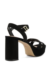 Dune London Black Molten Sandals - Image 5 of 8