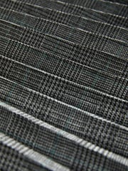 Grey Check Pleated Long Sleeve Midi Dress - Image 5 of 5