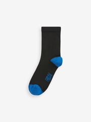 Clarks Black Short Sleeve Black Multi Socks 5 Pack - Image 5 of 7