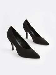 Black Forever Comfort® Point Toe Court Shoes - Image 4 of 7