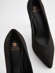 Black Forever Comfort® Point Toe Court Shoes - Image 6 of 7