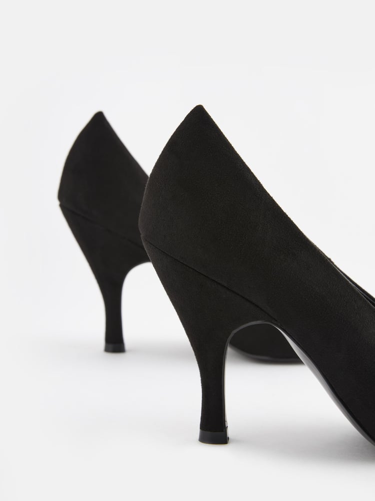 Black Forever Comfort® Point Toe Court Shoes - Image 7 of 7