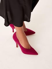 Pink Forever Comfort® Point Toe Court Shoes - Image 2 of 9