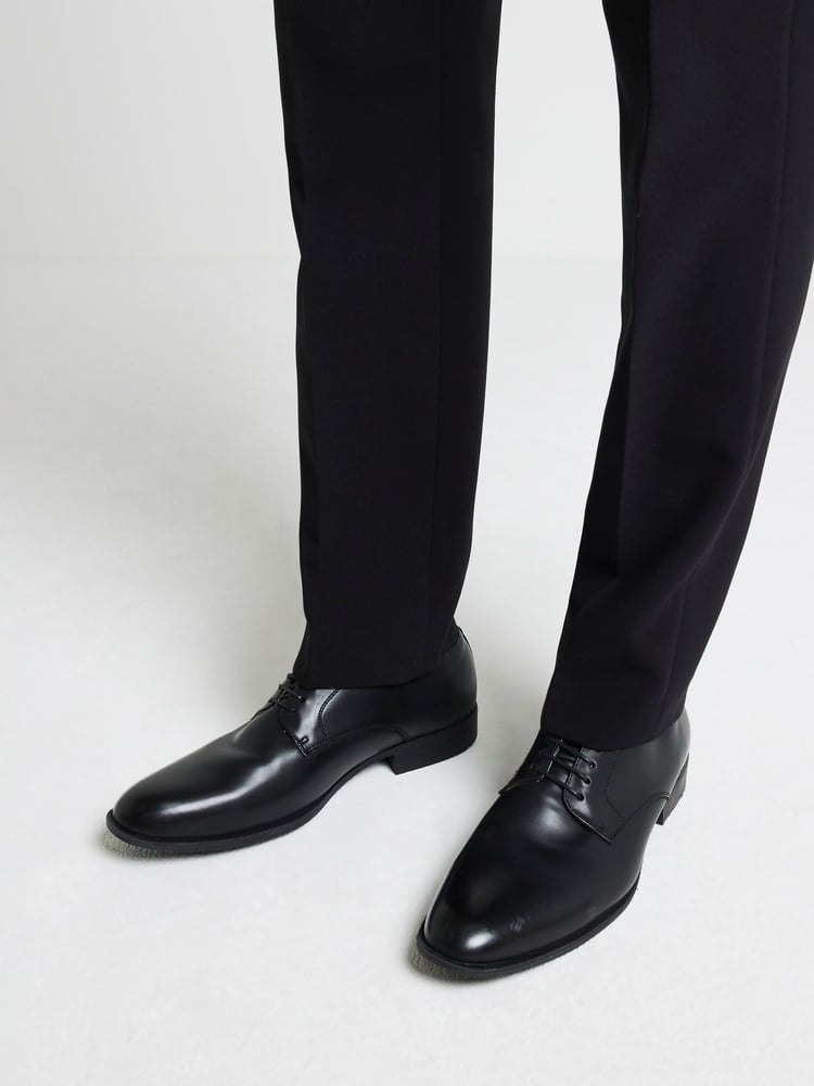 River Island Black Chrome Check Suit Jacket - Image 1 of 5