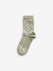 Multi 5 Pack Cotton Rich Ankle Socks - Image 6 of 6