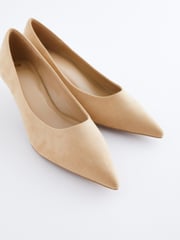 Camel Natural Regular/Wide Fit Forever Comfort® Kitten Heel Court Shoes - Image 5 of 7
