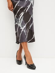 Black Regular/Wide Fit Forever Comfort® Platform Court Shoes - Image 1 of 7