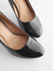 Black Regular/Wide Fit Forever Comfort® Platform Court Shoes - Image 5 of 7