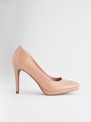Camel Regular/Wide Fit Forever Comfort® Platform Court Shoes - Image 4 of 7