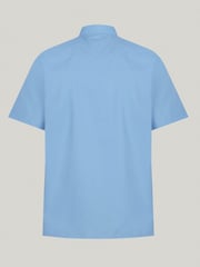 Trutex Boys Blue Non Iron Short Sleeve School Shirts 2 Pack - Image 7 of 7