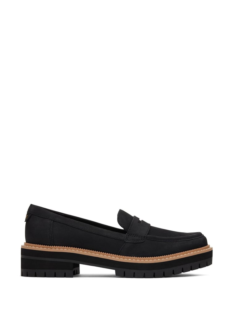 Schwarz - TOMS Cara Leather Loafers - Bild 1 von 5 Schwarz - TOMS Cara Leather Loafers - Bild 1 von 5