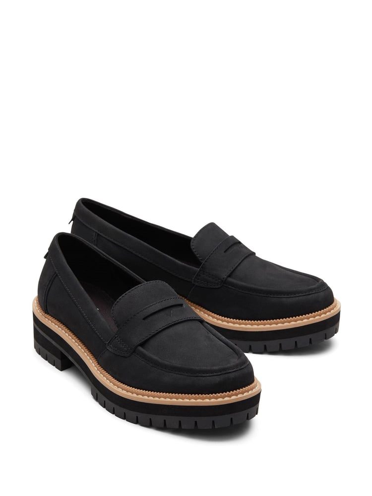 Schwarz - TOMS Cara Leather Loafers - Bild 2 von 5 Schwarz - TOMS Cara Leather Loafers - Bild 2 von 5