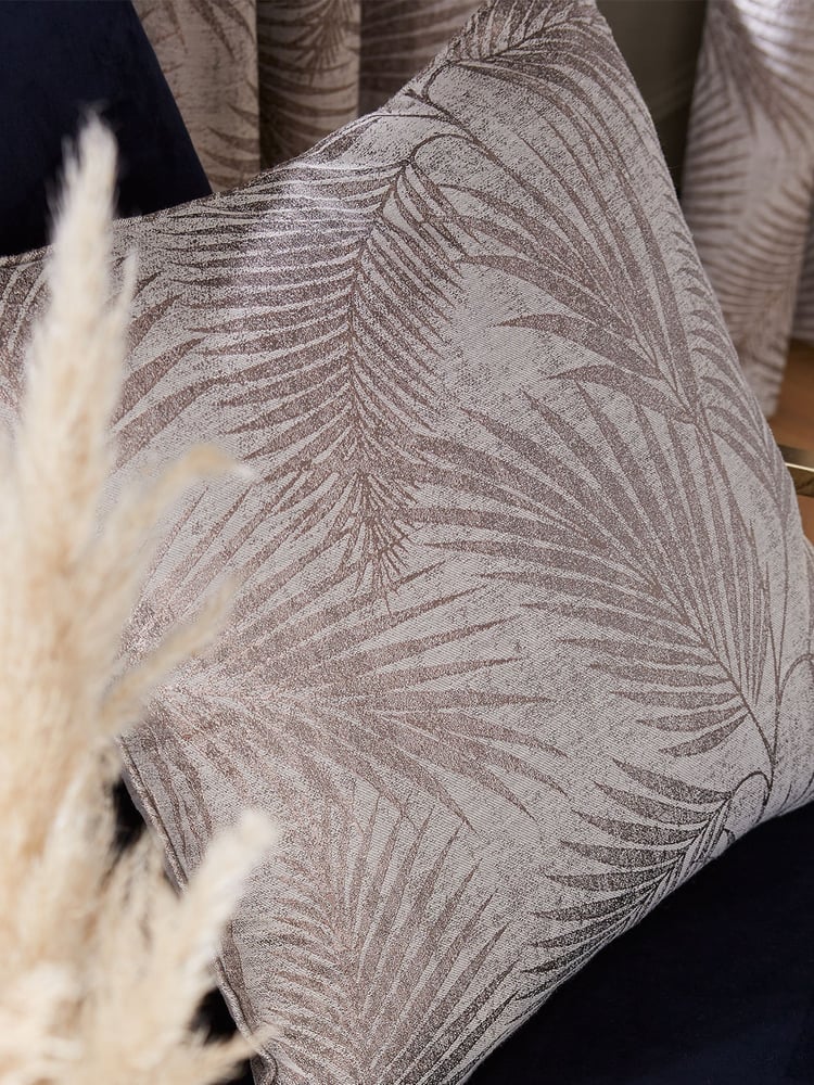 Hyperion Natural Tamra Palm Piped Cushion - Image 2 of 3