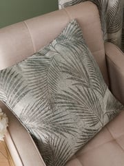 Hyperion Green Tamra Palm Piped Cushion - Image 1 of 3