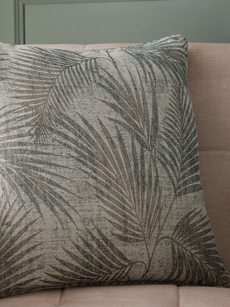 Hyperion Green Tamra Palm Piped Cushion - Image 2 of 3