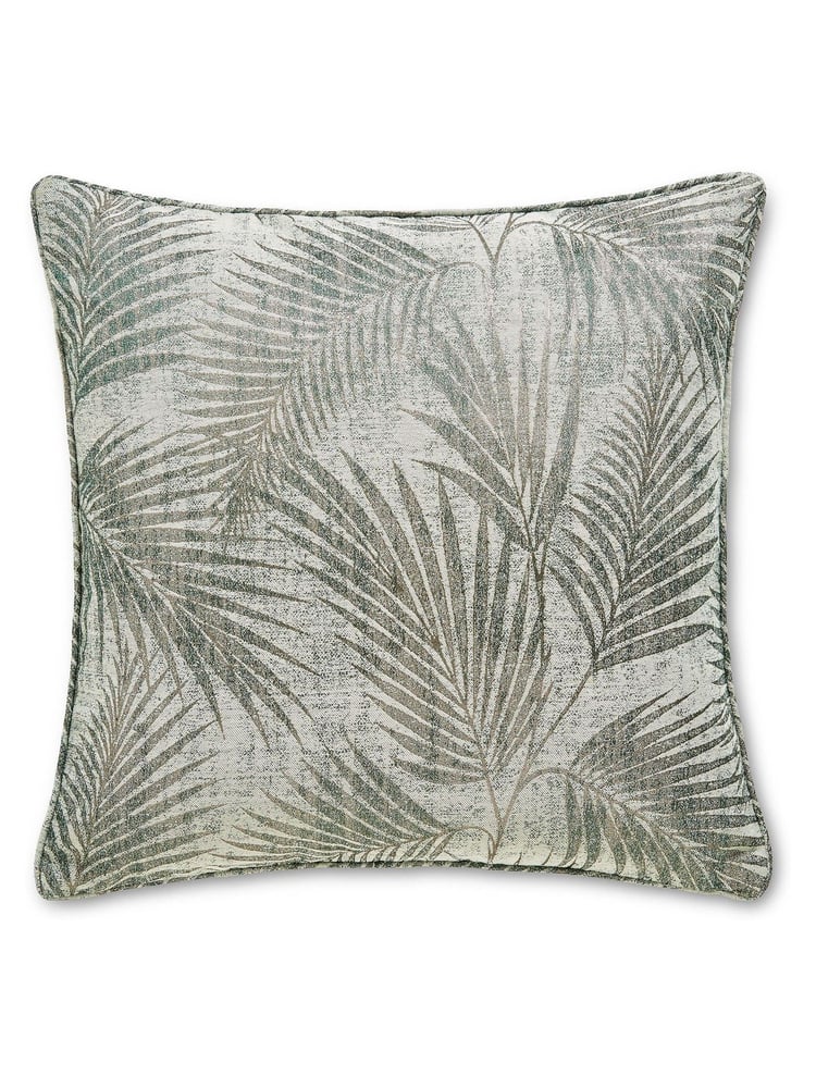 Hyperion Green Tamra Palm Piped Cushion - Image 3 of 3
