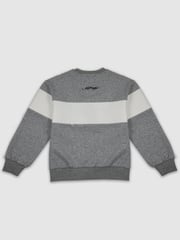 Ed Hardy Sweatshirt mit Logostickerei, Grau meliert - Bild 2 von 5