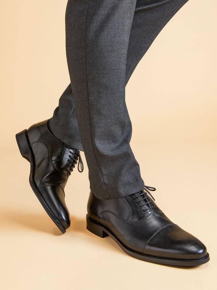 Jones Bootmaker Matthew Leather Oxford Shoes - Image 1 of 6