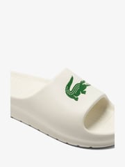Lacoste Womens Serve Slide White Sandals - Image 8 of 8