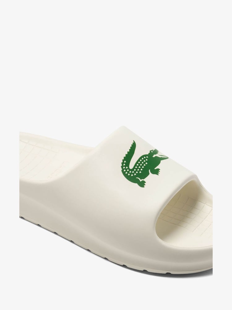 Lacoste Womens Serve Slide White Sandals - Image 8 of 8