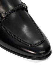 Dune London Black Scilly Woven Trim Loafers - Image 7 of 7